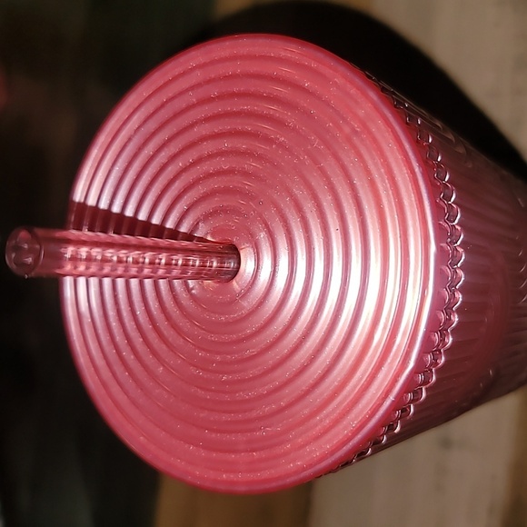 Starbucks Dusty Rose Shimmer Shell Mermaid Scales Cup Tumbler Venti - Picture 4 of 6